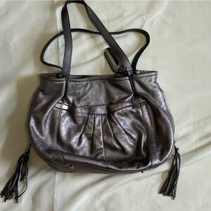 B makowsky silver purse